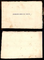 1126 POSTA AEREA - 1934 - III° Brigata Aerea Da Caccia - Pieghevole Con Auguri Natalizi E Calendario 1935 Firmato Amedeo - Altri & Non Classificati