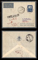 1152 POSTA AEREA - 1936 (10 Gennaio) - Rocca Littorio Kassala (410) - Altri & Non Classificati