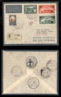 1165 POSTA AEREA - 1936 (20 Maggio) - Roma Addis Abeba - Aerogramma Raccomandato (420a) - Altri & Non Classificati