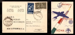 1211 POSTA AEREA - 1937 (4 Ottobre) - Roma Bucarest (474) - Altri & Non Classificati