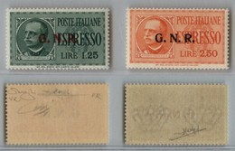1427 GNR VERONA - 1944 - GNR Verona - Espressi (19/20) Serie Completa - Gomma Integra - Cert. Raybaudi (750) - Altri & Non Classificati