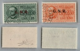 1428 GNR VERONA - 1944 - GNR Verona - Espressi (19/20) - Serie Completa - Verona (Titolare) 27.5.44 (1.000) - Altri & Non Classificati