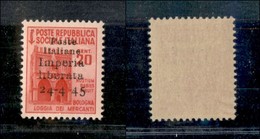 2117 EMISSIONI LOCALI - IMPERIA - 1945 – Imperia – 20 Cent Monumenti Distrutti Soprastampato (3dc) – Senza Trattino Tra  - Andere & Zonder Classificatie