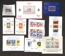2424 LIBIA - 1962/1966 – 11 Foglietti Del Periodo – Gomma Integra (80+) - Altri & Non Classificati
