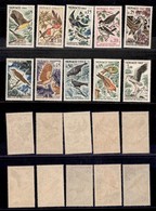 2462 MONACO - 1962 – Uccelli (unif.581/590) – Serie Completa Di 10 Valori – Gomma Integra (17) - Altri & Non Classificati