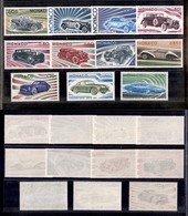 2469 MONACO - 1975 – Evoluzione Linea Automobile (unif.1018/1028) – Serie Completa Di 11 Valori – Gomma Integra (42) - Andere & Zonder Classificatie