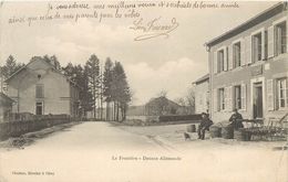 CIREY - La Frontière, Douane Allemande.(carte Vendue En L'état) - Douane