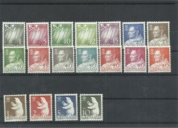 GROENLANDIA  YVERT  36/52    MNH  ** - Nuevos