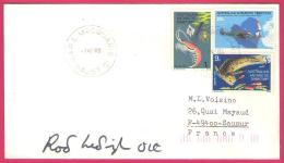 Document 021, Antarctique AAT Enveloppe Année 1980 Macquarie Island - Briefe U. Dokumente