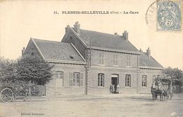 CPA 60 PLESSIS BELLEVILLE LA GARE - Sonstige & Ohne Zuordnung