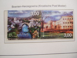 BOSNIA CROATION POST  Stamps + Block - 2 Photo's  2012 CEPT.    MNH ** (0529-nvt) - 2012