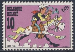 Belgie Belgique Belgium 1990 Mi 2442 YT 2390 ** Lucky Luke, Comic Strip By Morris (Maurice De Bévère) / Stripfiguur - Bandes Dessinées