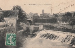 22 PLANCÖET         Le Deversoir      PLAN 1910 PAS COURANT - Plancoët