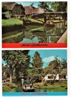 2 Postkaarten " Mooi Giethoorn " Zie Scan - Giethoorn