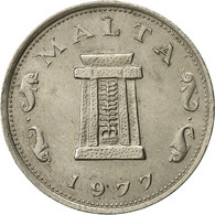 Malte, 5 Cents, 1977, British Royal Mint, TTB, Copper-nickel, KM:10 - Malte