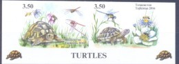 2016. Tajikistan, Turtles, 2v IMPERFORATED,  Mint/** - Tadzjikistan