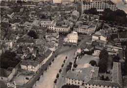 40-DAX- VUE AERIENNE , EXPLANADE DE GAULLE ET PLACE - Dax