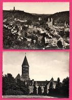 7 Cp - Abbaye De Clervaux - Vue Générale - Panorama - Cloître - Eglise - Vues Différentes - PHOTOCHROM S.P.R.L. - Clervaux