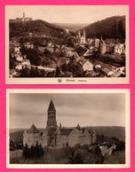 4 Cp - Clervaux - Abbaye Bénédictine De St Maurice Et St Maur - Panorama - Escalier - Vue Des Jardins - Vues Différentes - Clervaux