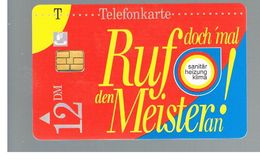 GERMANIA (GERMANY) -  1995 - MEISTER              - USED - RIF.   112 - Publicité