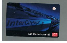 GERMANIA (GERMANY) -  1996 -  TRAIN: INTERCITY NIGHT   - RIF.   120 - Trains