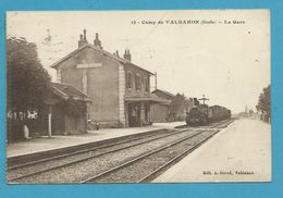 CPA 15 - Chemin De Fer Arrivée D'un Train En Gare De VALDAHON 25 - Autres & Non Classés