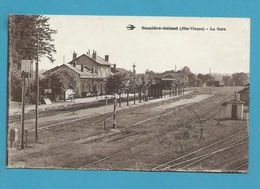 CPA  - Chemin De Fer Gare De BUSSIERE-GALANT 87 - Sonstige & Ohne Zuordnung