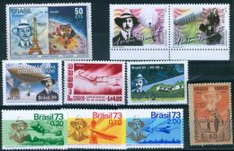 BRAZIL  SANTOS DUMONT - 7 Issues 1958 To 1999 -  MNH - Collections, Lots & Series