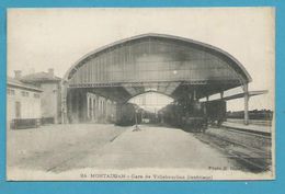 CPA 24 - Chemin De Fer Train En Gare De Villebouron MONTAUBAN 82 - Montauban