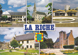 37 LA RICHE - MULTIVUES  /BLASON - La Riche