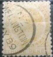 NEW ZEALAND  - QV -  YVERT # 62 - VF USED - Used Stamps