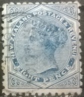 NEW ZEALAND  - QV -  YVERT # 65 - VF USED - Used Stamps