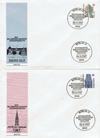 Germany / Berlin - Mi-Nr 793/796 Ganzsache Umschlag / Cover FDC (O1190)- - Enveloppes Privées - Oblitérées