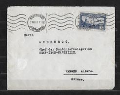 1933 POSTE AERIENNE → Brief Von Marseille Nach Wangen A.Aare - 1927-1959 Covers & Documents