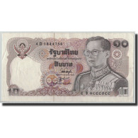 Billet, Thaïlande, 10 Baht, BE2523 (1980), KM:87, SPL - Thaïlande