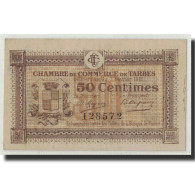 France, Tarbes, 50 Centimes, 1915, SUP, Pirot:120-1 - Chambre De Commerce