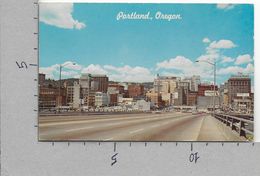 CARTOLINA VG STATI UNITI - PORTLAND - View Of The Metropolitan From The Morrison Bridge - 9 X 14 - ANN. 1967 - Portland