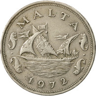 Malte, 10 Cents, 1972, British Royal Mint, TB+, Copper-nickel, KM:11 - Malte