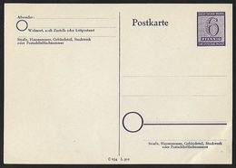 1945 - DEUTSCHLAND (Sowjetische Zone) - Card + Michel P17 (MNH) - Postwaardestukken