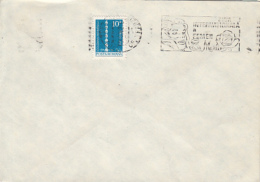 69796- INTERNATIONAL WOMEN'S DAY, SPECIAL POSTMARK ON COVER, ENDLESS COLUMN STAMP, 1982, ROMANIA - Covers & Documents