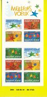 Bloc-carnet Adhésifs De 2004  Neuf**  Y&T N°  Bc 44 (Bc 3722) Meilleurs Voeux - Postzegelboekjes