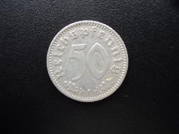 ALLEMAGNE : 50 REICHSPFENNIG  1940 A  KM 96   SUP - 50 Reichspfennig