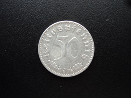 ALLEMAGNE : 50 REICHSPFENNIG  1941 J  KM 96   SUP - 50 Reichspfennig