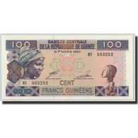 Billet, Guinea, 100 Francs, 1960, 1960-03-01, KM:35b, NEUF - Guinée