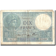 France, 10 Francs, 10 F 1916-1942 ''Minerve'', 1939, 1939-10-05, B - 10 F 1916-1942 ''Minerve''