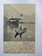 AUSTRIA GMUNDEN Schloss Orth Im Traunsee AK Old Postcard - Gmunden