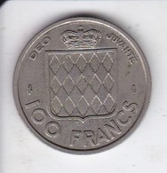 MONEDA DE MONACO DE 100 FRANCS DEL AÑO 1956 (COIN) RAINIER III - 1949-1956 Anciens Francs