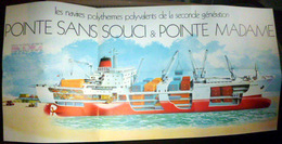 MARINE PAQUEBOT POINTE MADAME ECLATE DU NAVIRE  DE LA COMPAGNIE GENERALE TRANSATLANTIQUE - Sonstige & Ohne Zuordnung