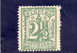 HAMBOURG 1864 SANS GOMME - Hamburg