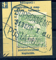 92478 SOPRONNÉMETI 1913. Postaügynökségi Bélyegzés  /  SOPRONNÉMETI 1913  Postal Agency Pmk - Used Stamps